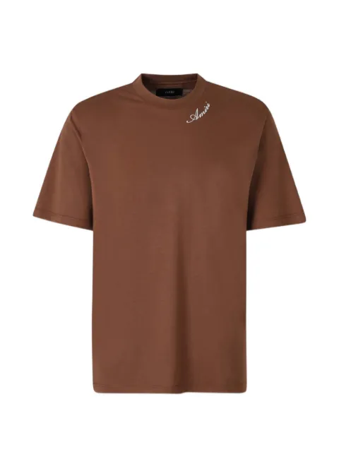AMIRI logo-embroidered T-shirt