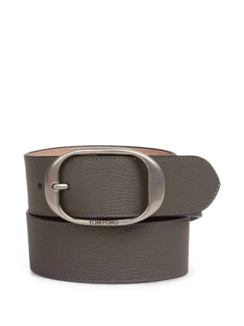 TOM FORD grained leather belt