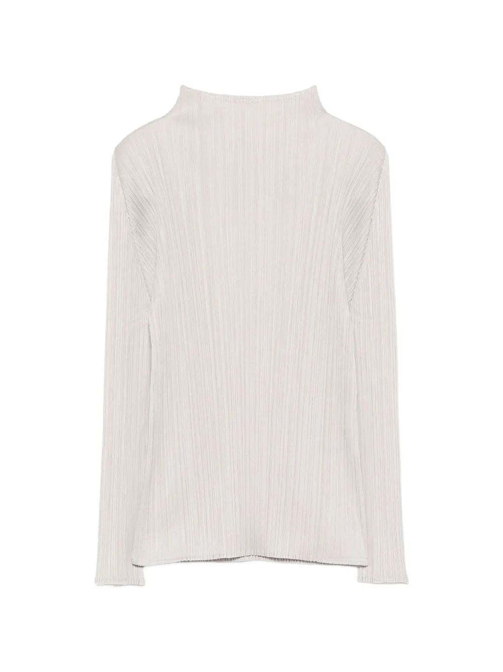 Pleats Please Issey Miyake Pleats Please long-sleeve blouse - Grigio