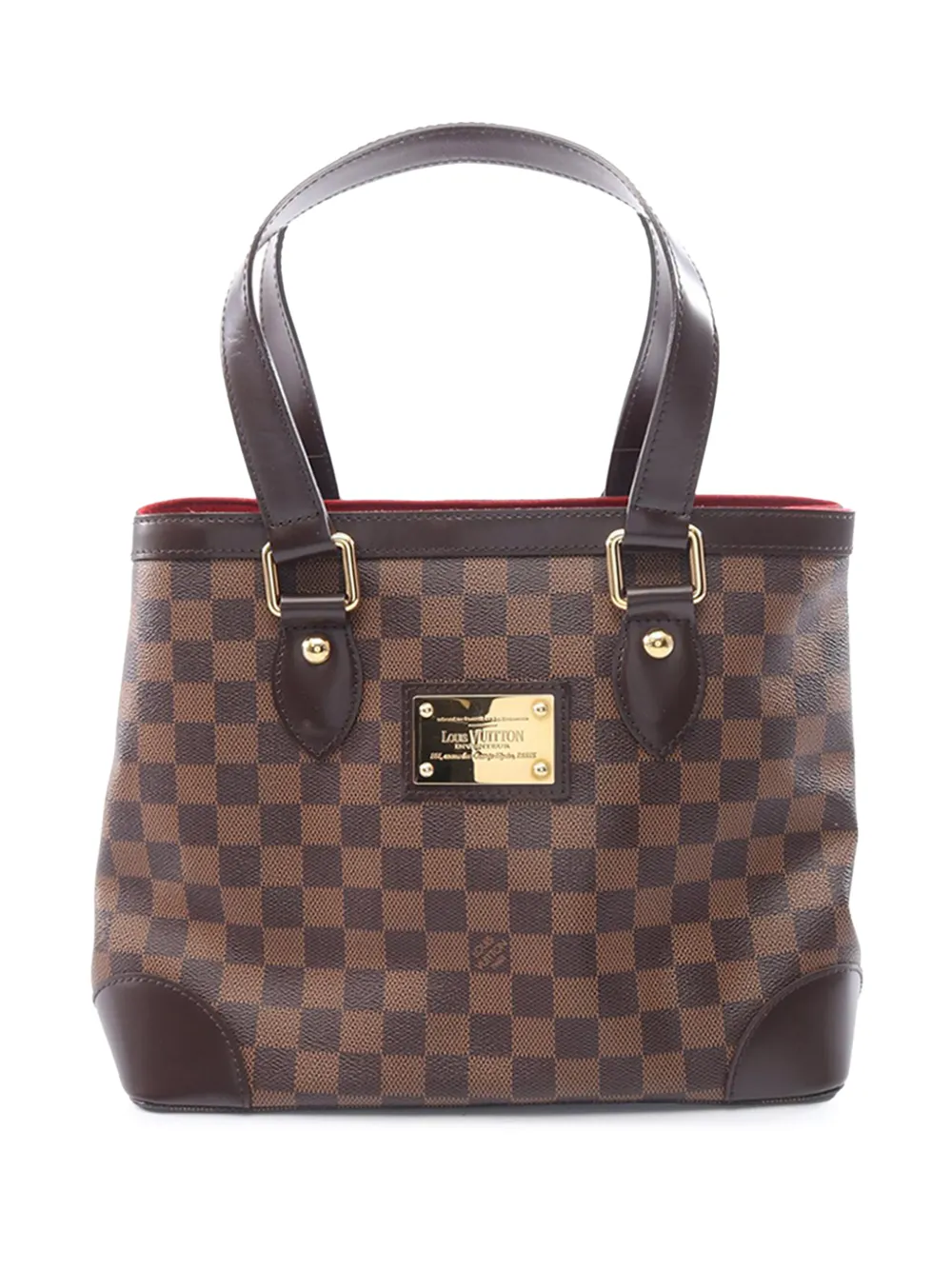 Louis Vuitton Pre-Owned 2011 Damier Ebene Hampstead PM tote bag - Braun