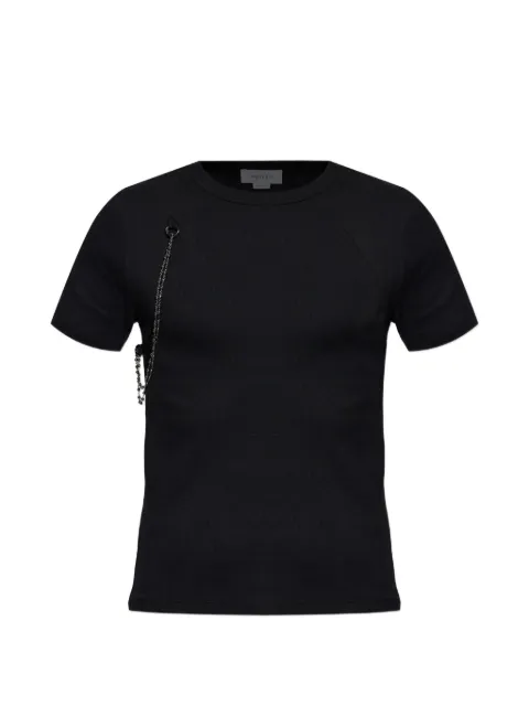 Alexander McQueen chain-detail ribbed T-shirt