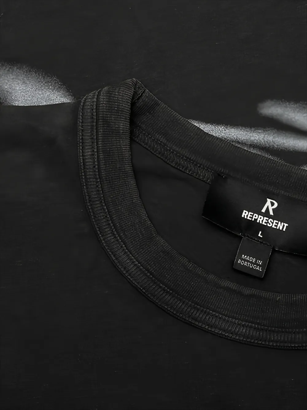 Represent T-shirt met grafische print Zwart