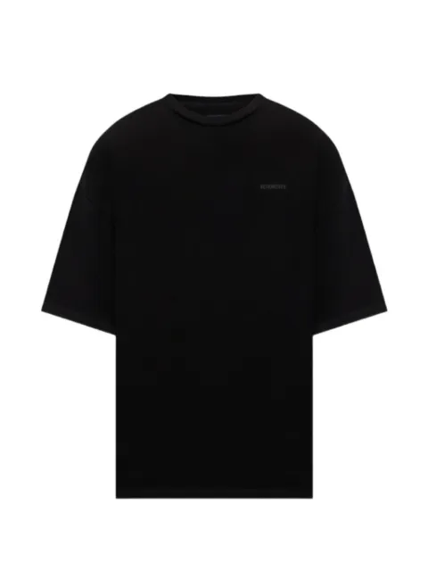 VETEMENTS logo-print oversized T-shirt