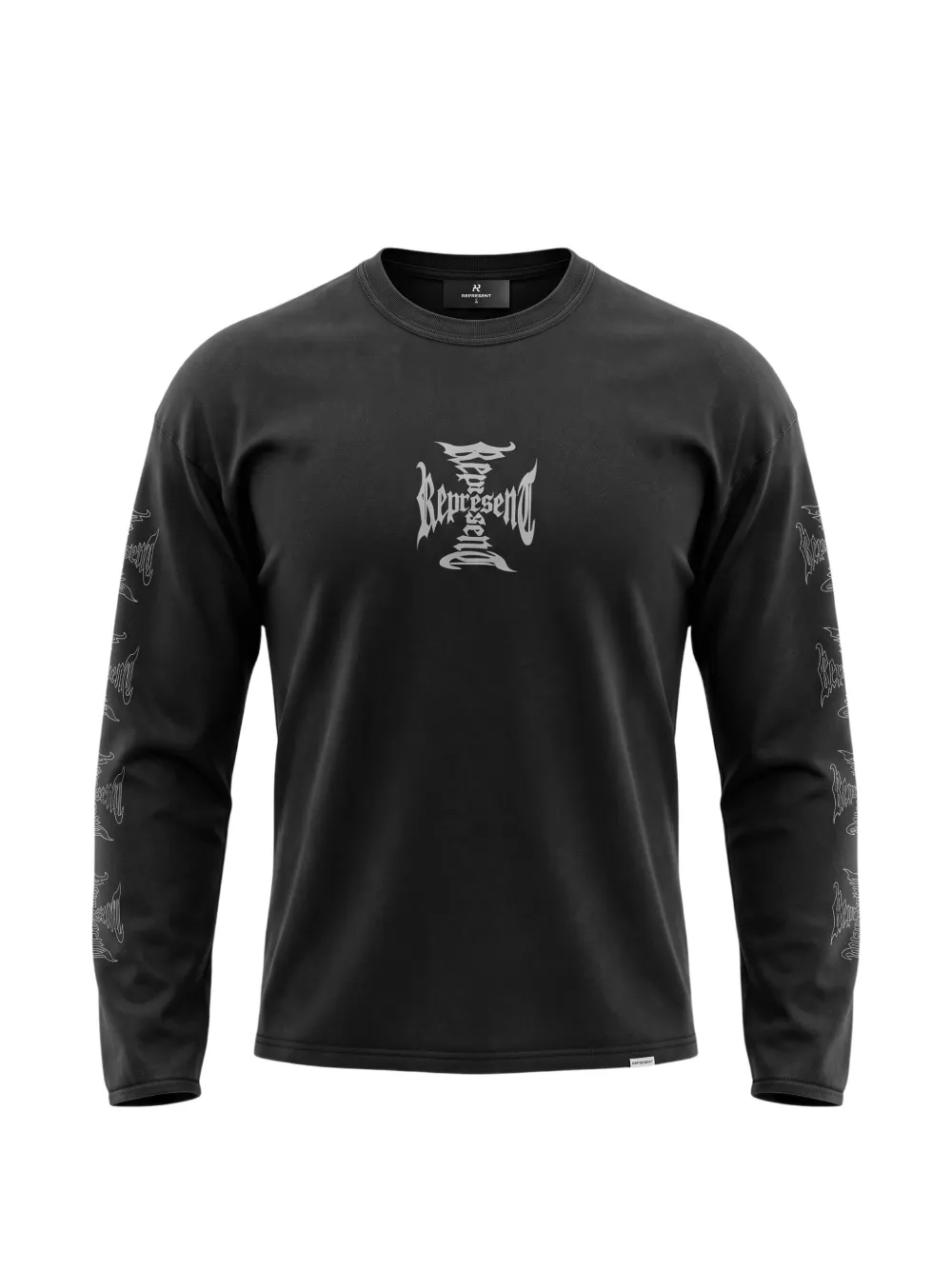 Represent MH logo-print long-sleeve T-shirt