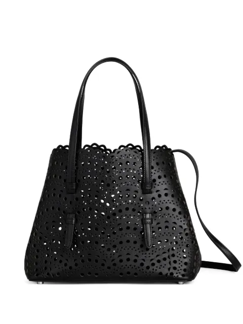 Alaïa Mina 25 bag in Vienne wave calfskin