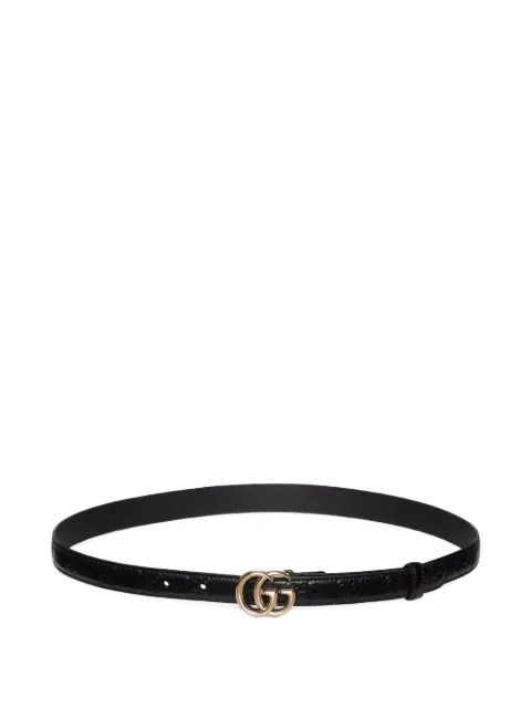 Gucci GG Supreme leather belt