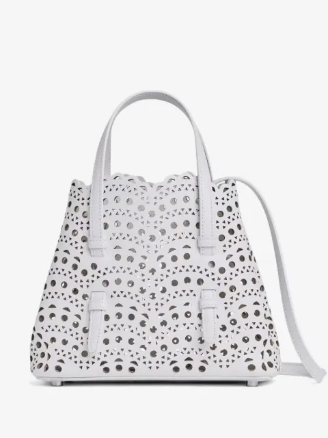 Alaïa Vienne laser-cut tote bag