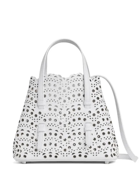 Alaïa 20 Mina 皮质手提包