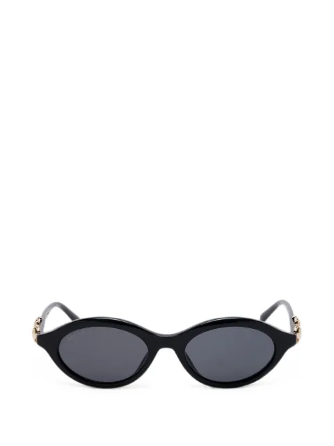 Gucci Horsebit oval-frame sunglasses