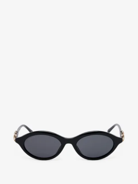 Gucci Horsebit oval-frame sunglasses