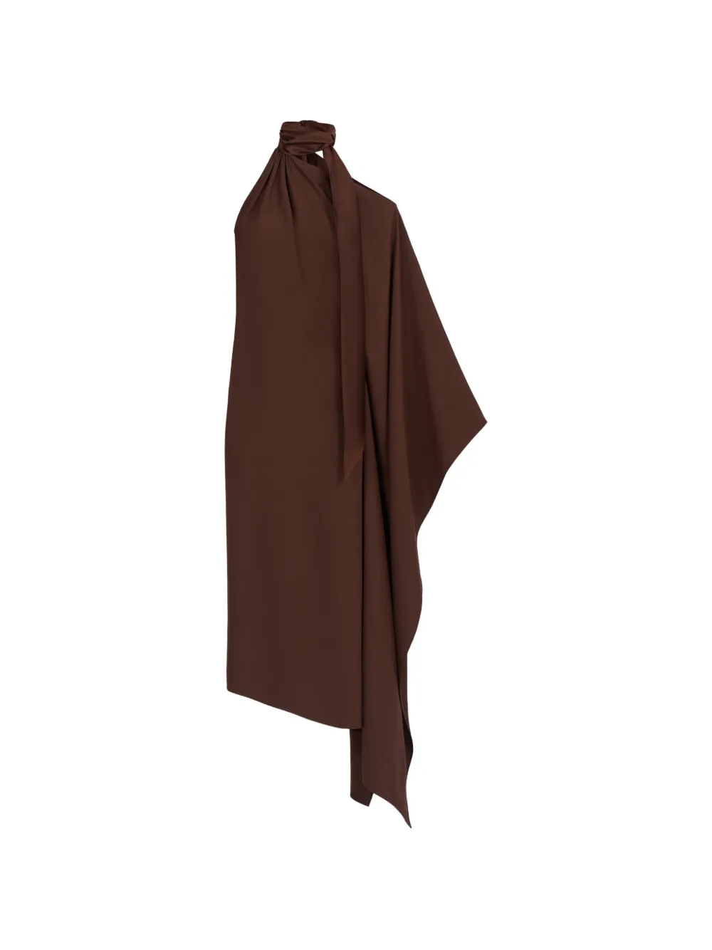 Taller Marmo Atlas asymmetric midi dress - Braun