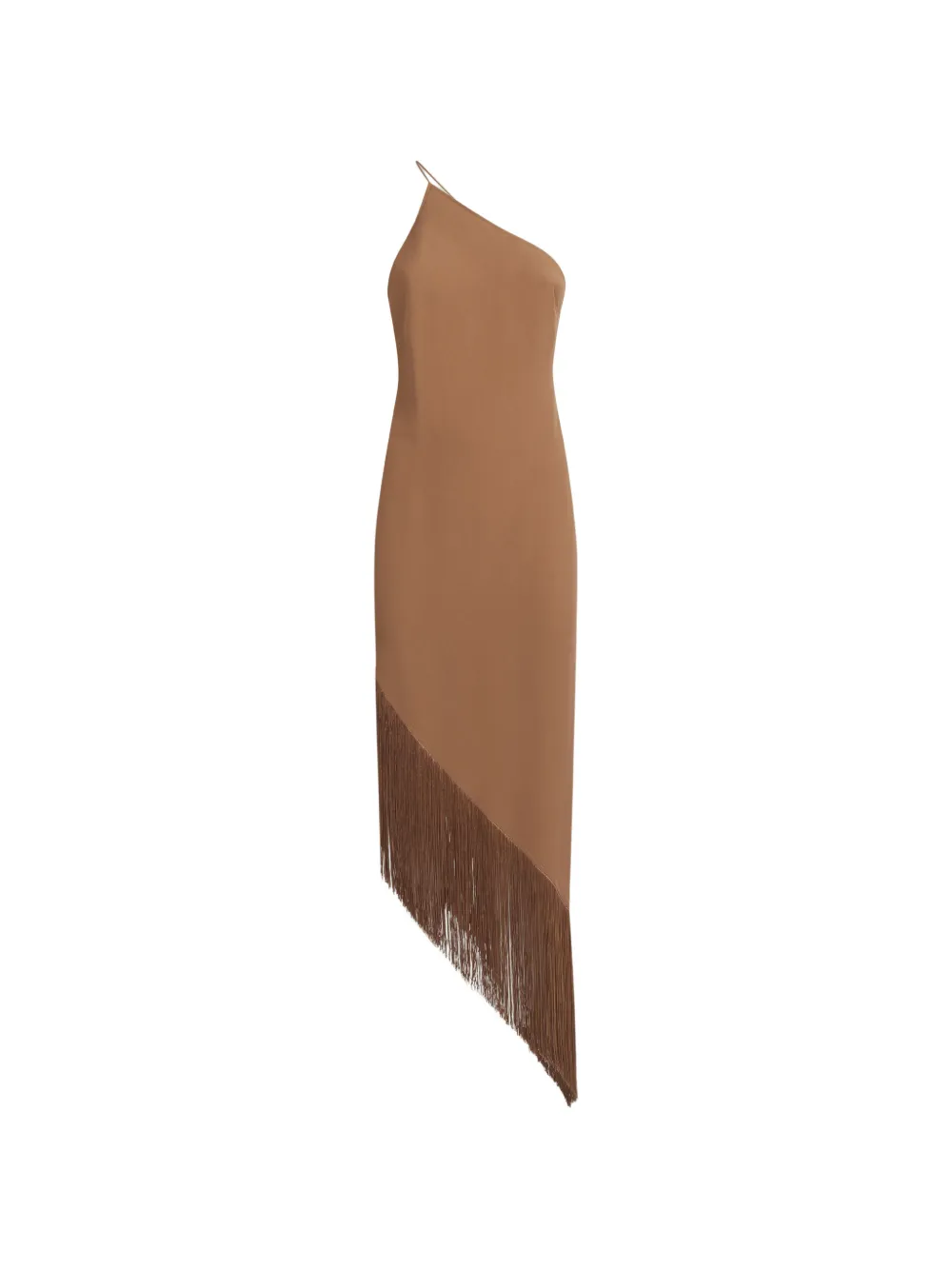 Taller Marmo Antelope Kleid mit Fransen - Braun