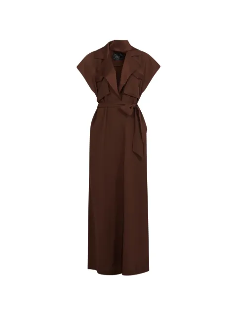 Taller Marmo Serengeti belted-waist maxi dress