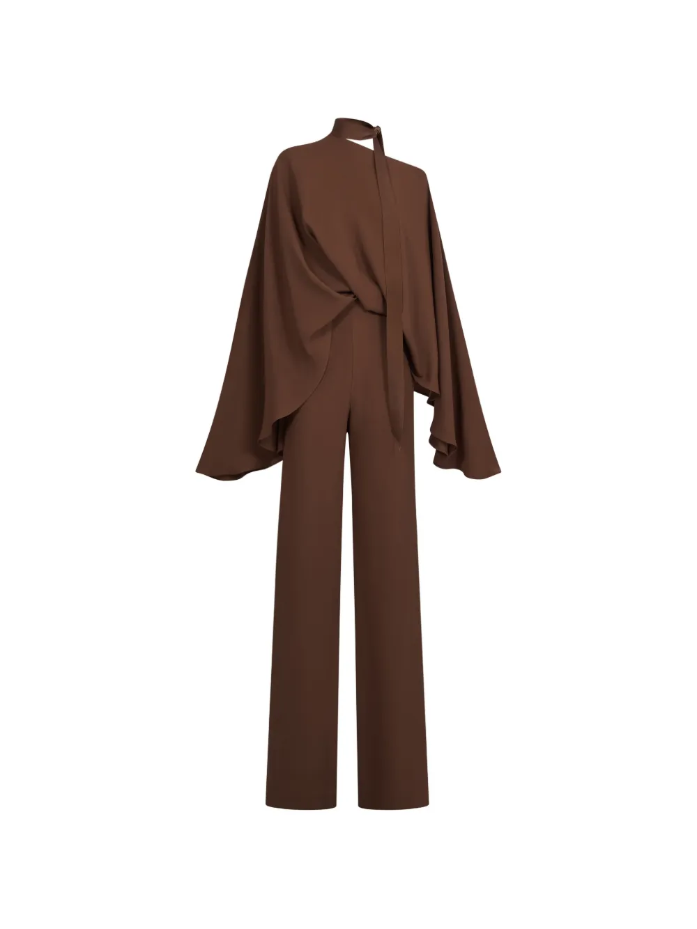Taller Marmo Brooks draped jumpsuit - Braun