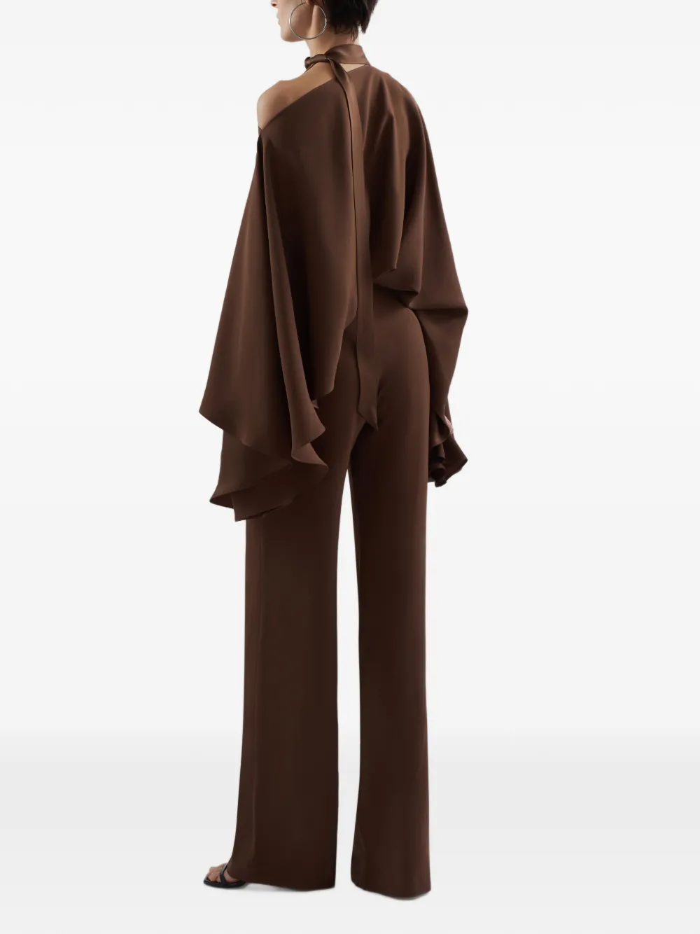 Taller Marmo Brooks gedrapeerd jumpsuit Bruin