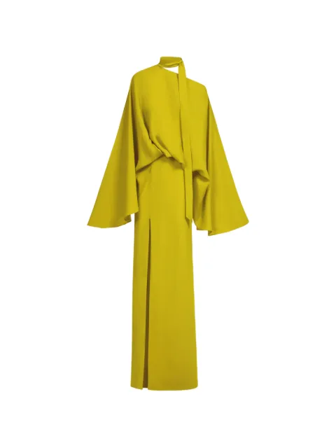 Taller Marmo Brooks tie-neck maxi dress