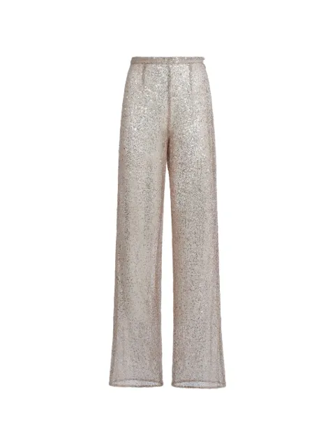 Taller Marmo pantalones Marlene con lentejuelas