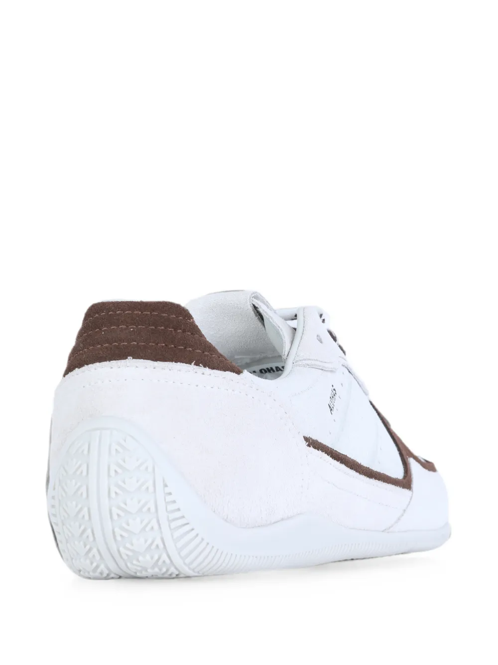ALOHAS panelled leather sneakers Wit