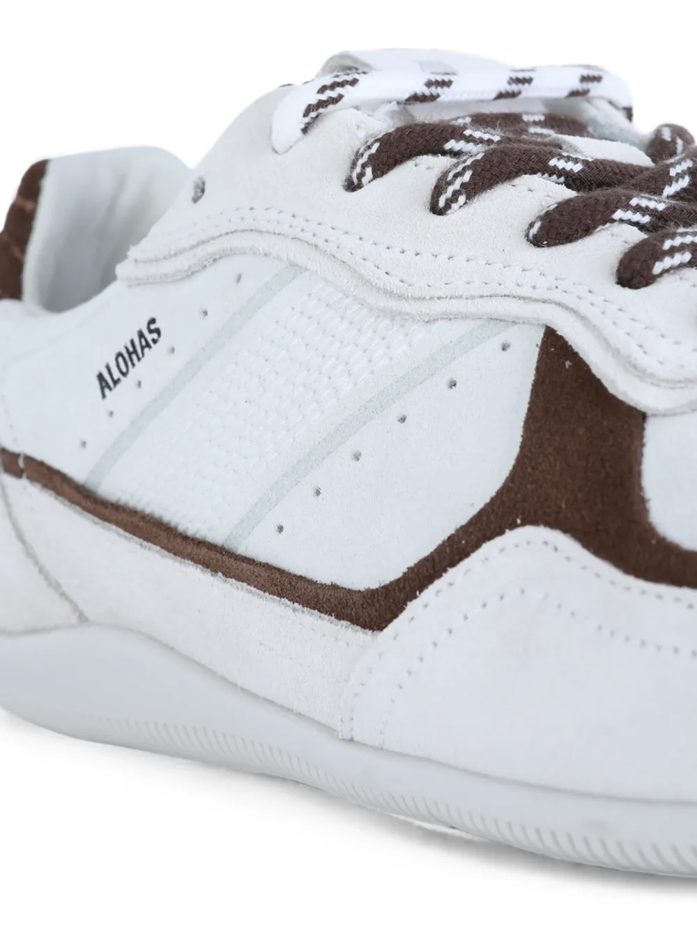 ALOHAS panelled leather sneakers Wit