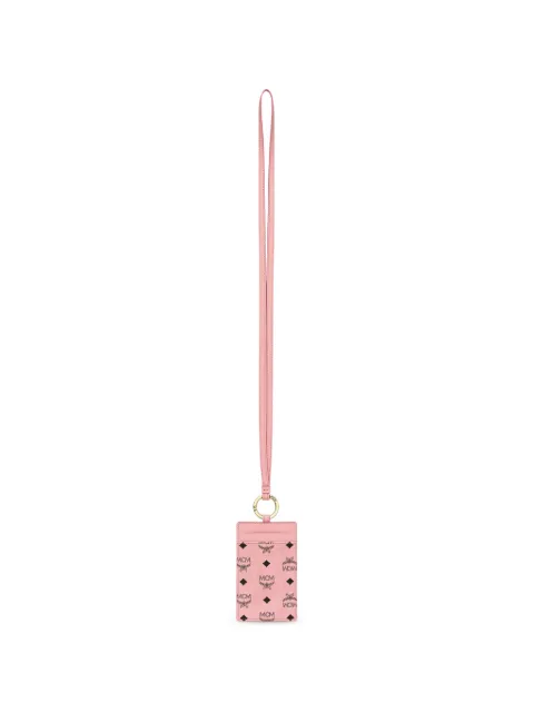 MCM Visetos lanyard card holder