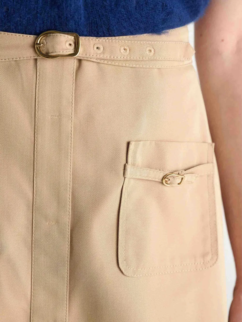 Dorothee Schumacher Midi-rok met A-lijn Beige
