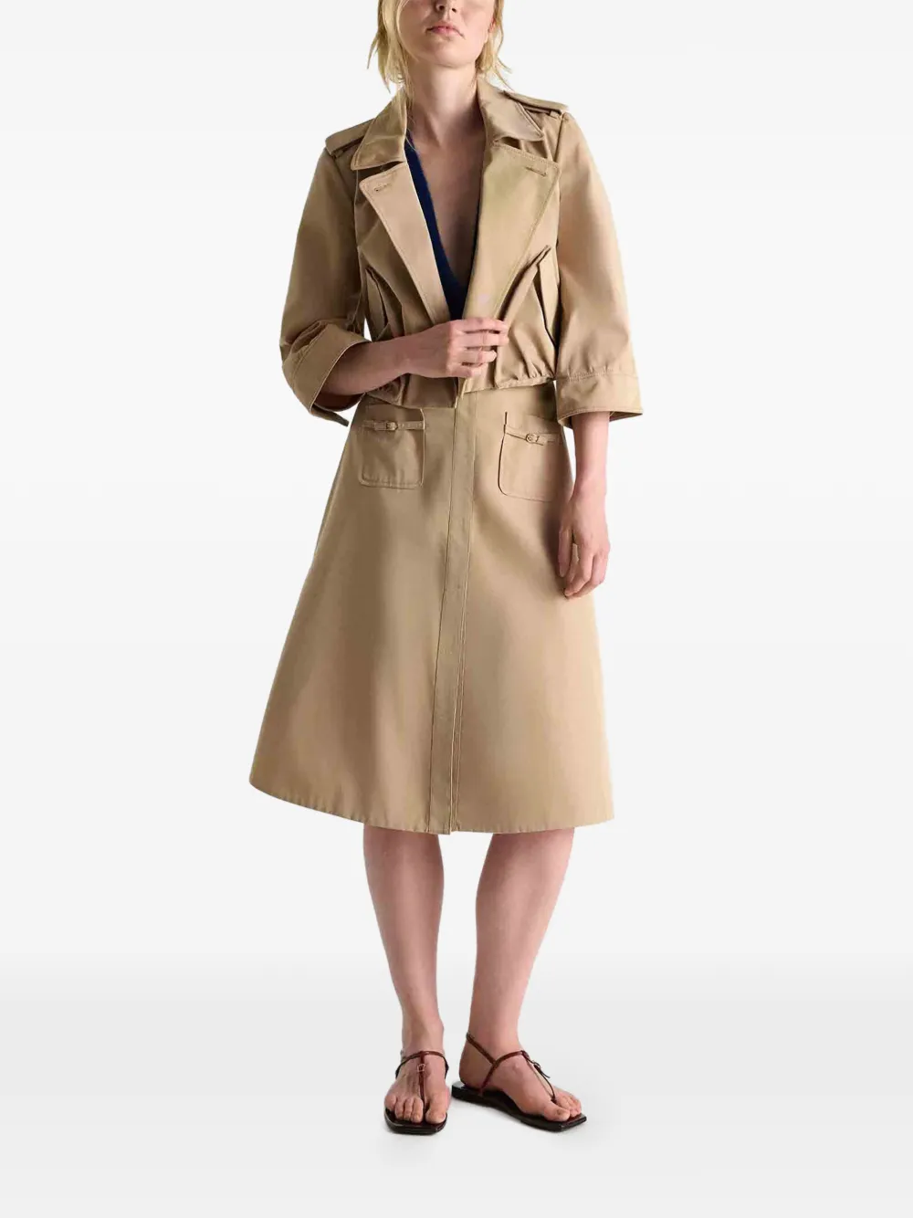 Dorothee Schumacher Cropped jack Beige