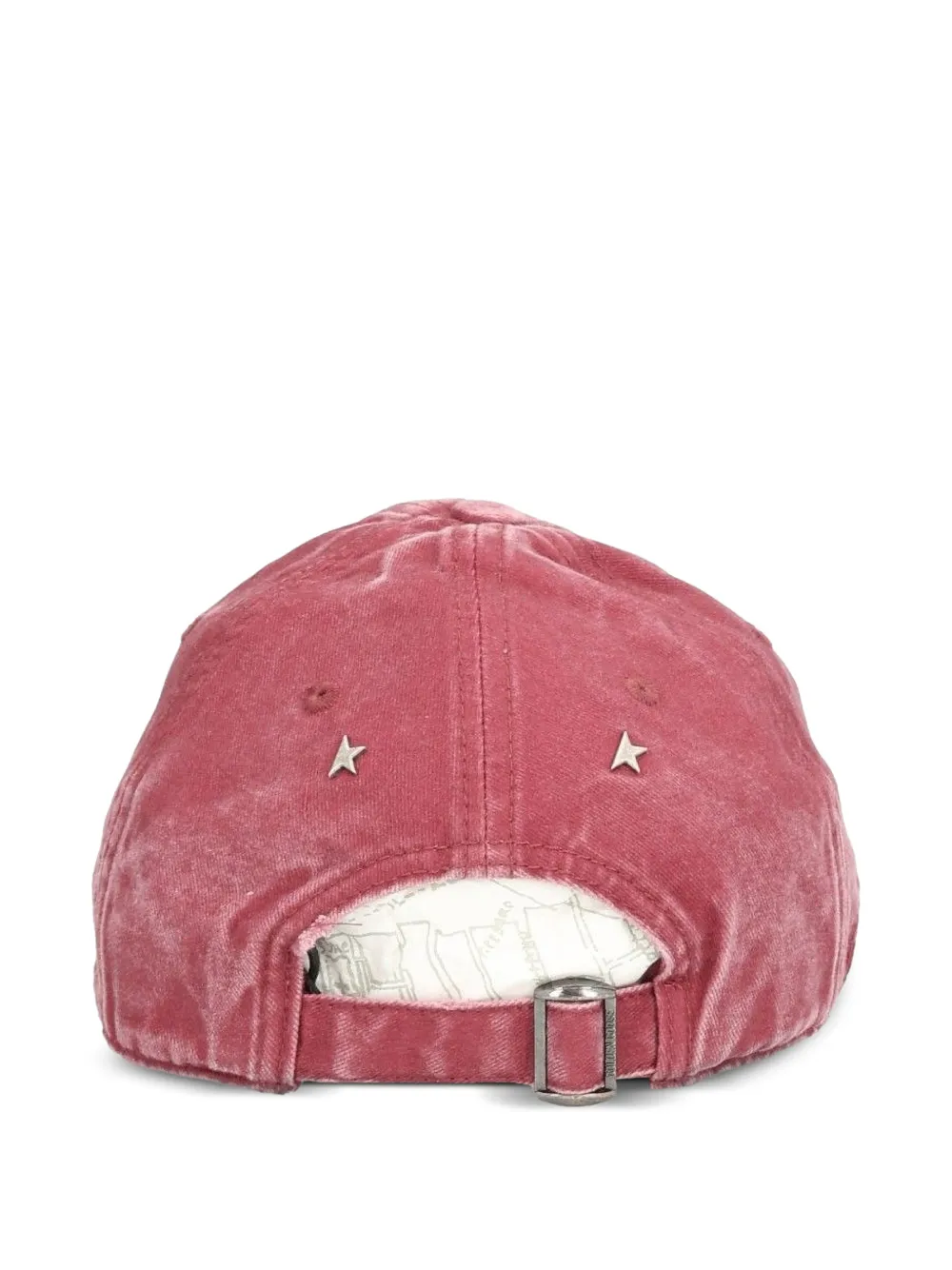 Golden Goose Journey honkbalpet met geborduurde ster Roze