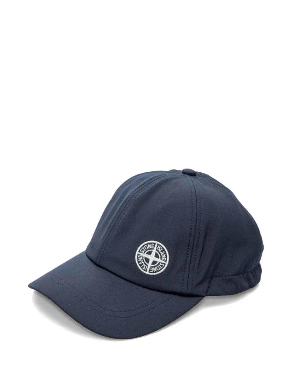 Stone Island logo-embroidered baseball cap - Blu
