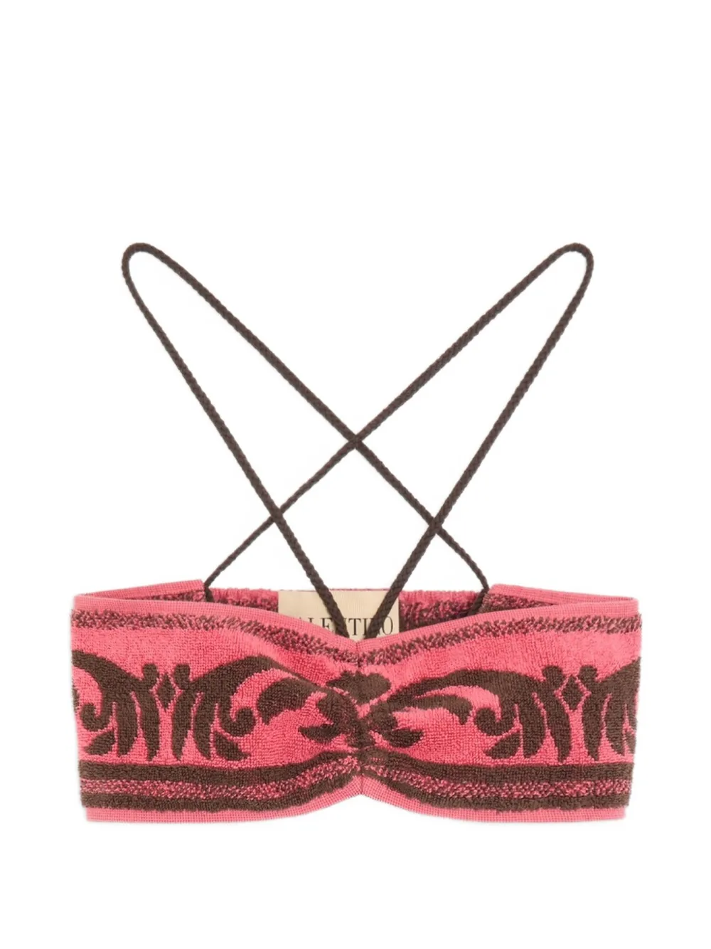 Valentino Garavani terry cloth top - Rosa