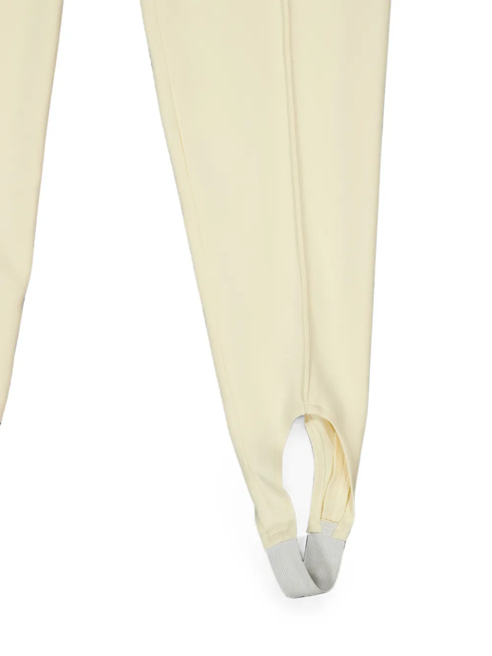 Stella McCartney Broek met toelopende pijpen en bandjes Beige