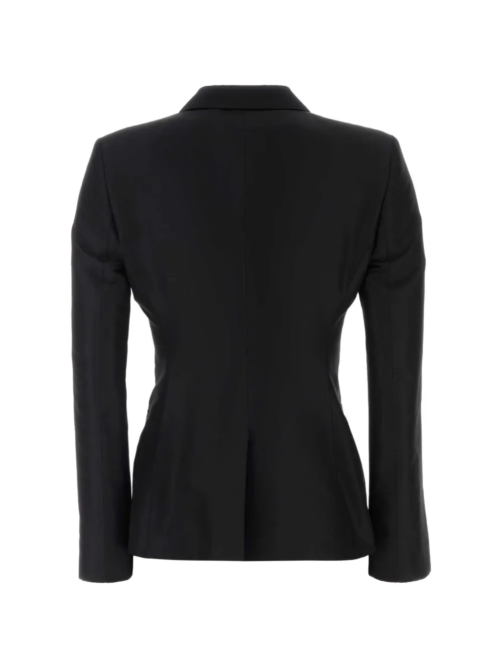 Gucci Fine Silk Faille Jacket in Black, view 2