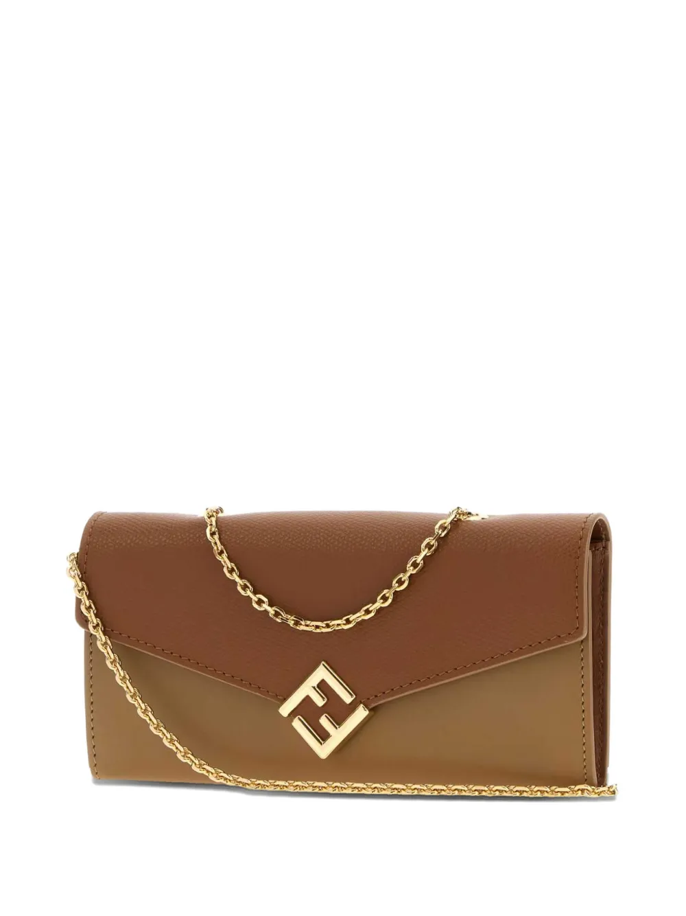  Fendi Cartera Ff Diamonds - Neutro 