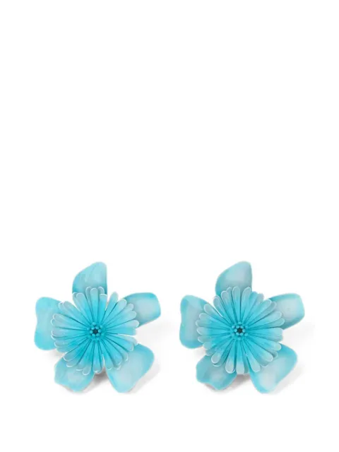Chloé Par de brincos Bloom design floral