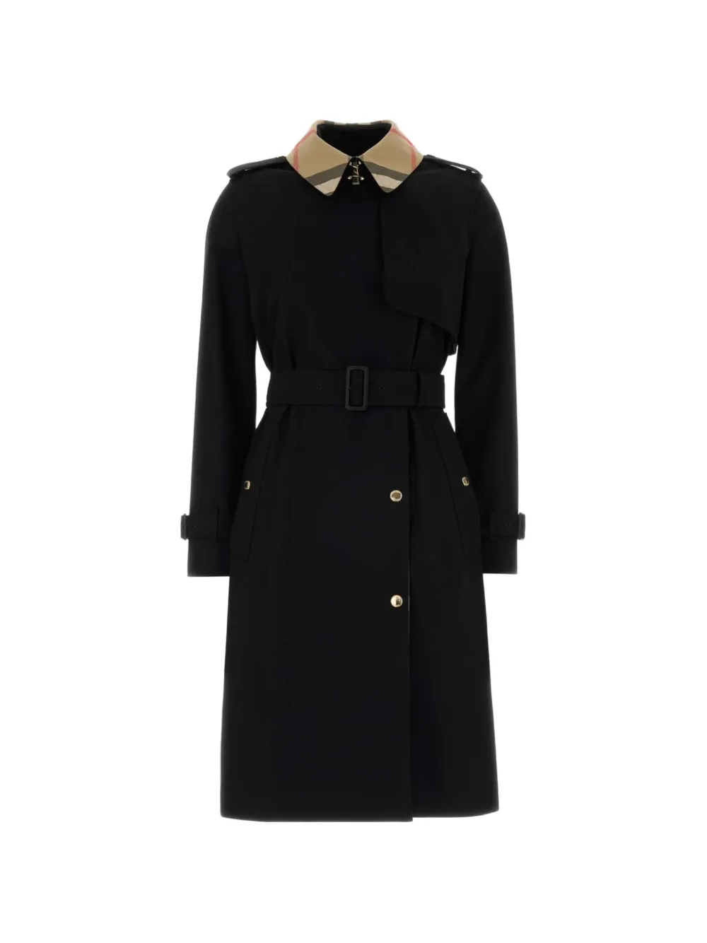 Burberry Black cotton trench coat - Nero