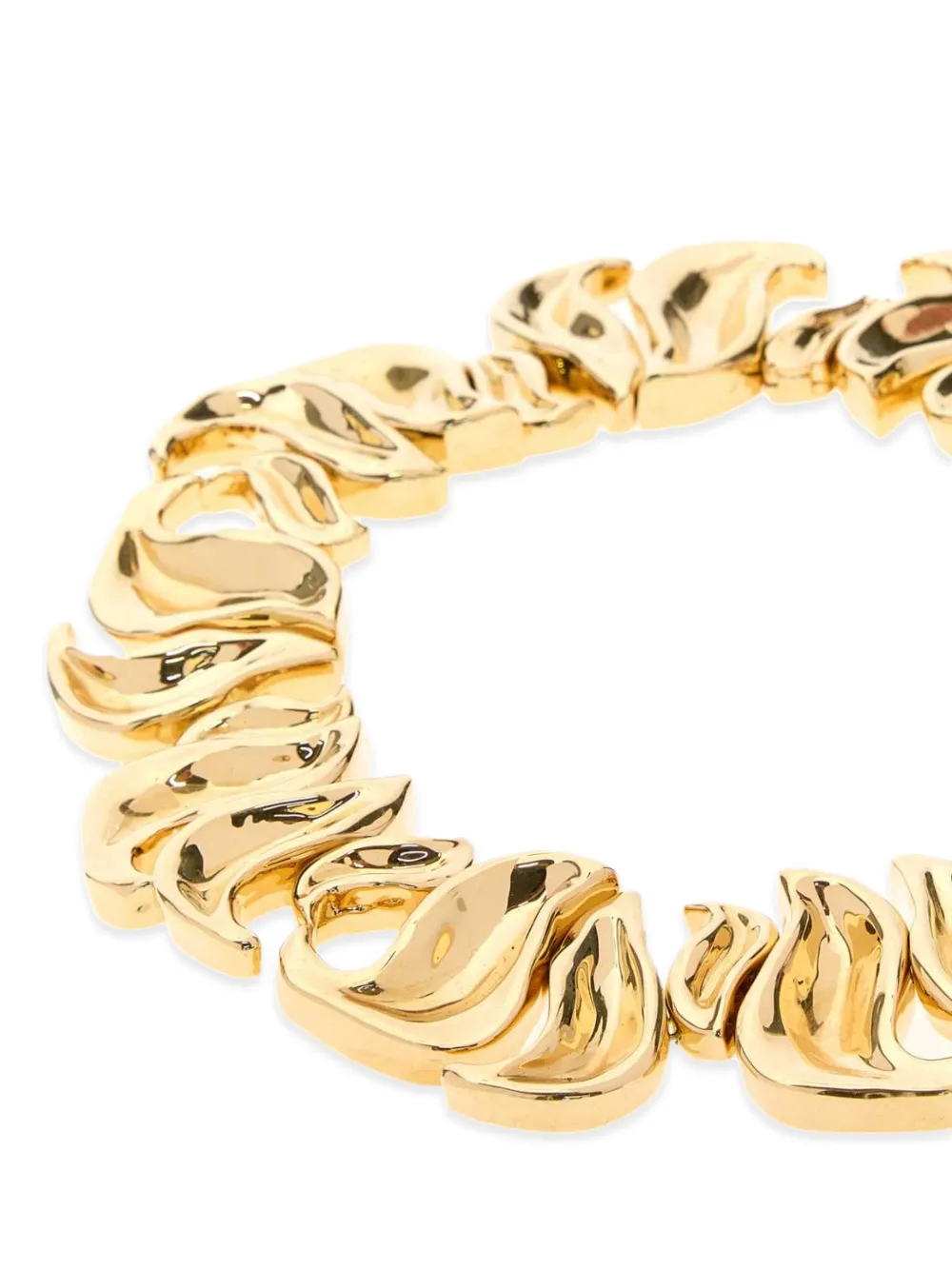  Chloé Collar Flames - Dorado 