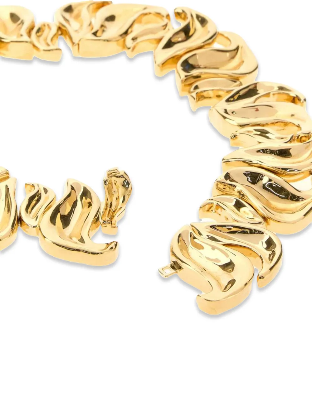 Chloé Collar Flames - Dorado 
