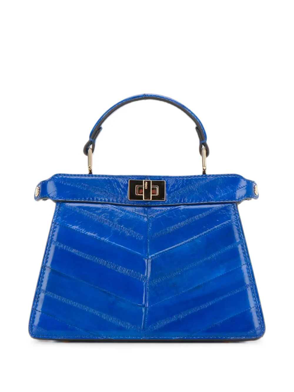 FENDI Borsa a spalla Peekaboo ISeeU con manico - Blu