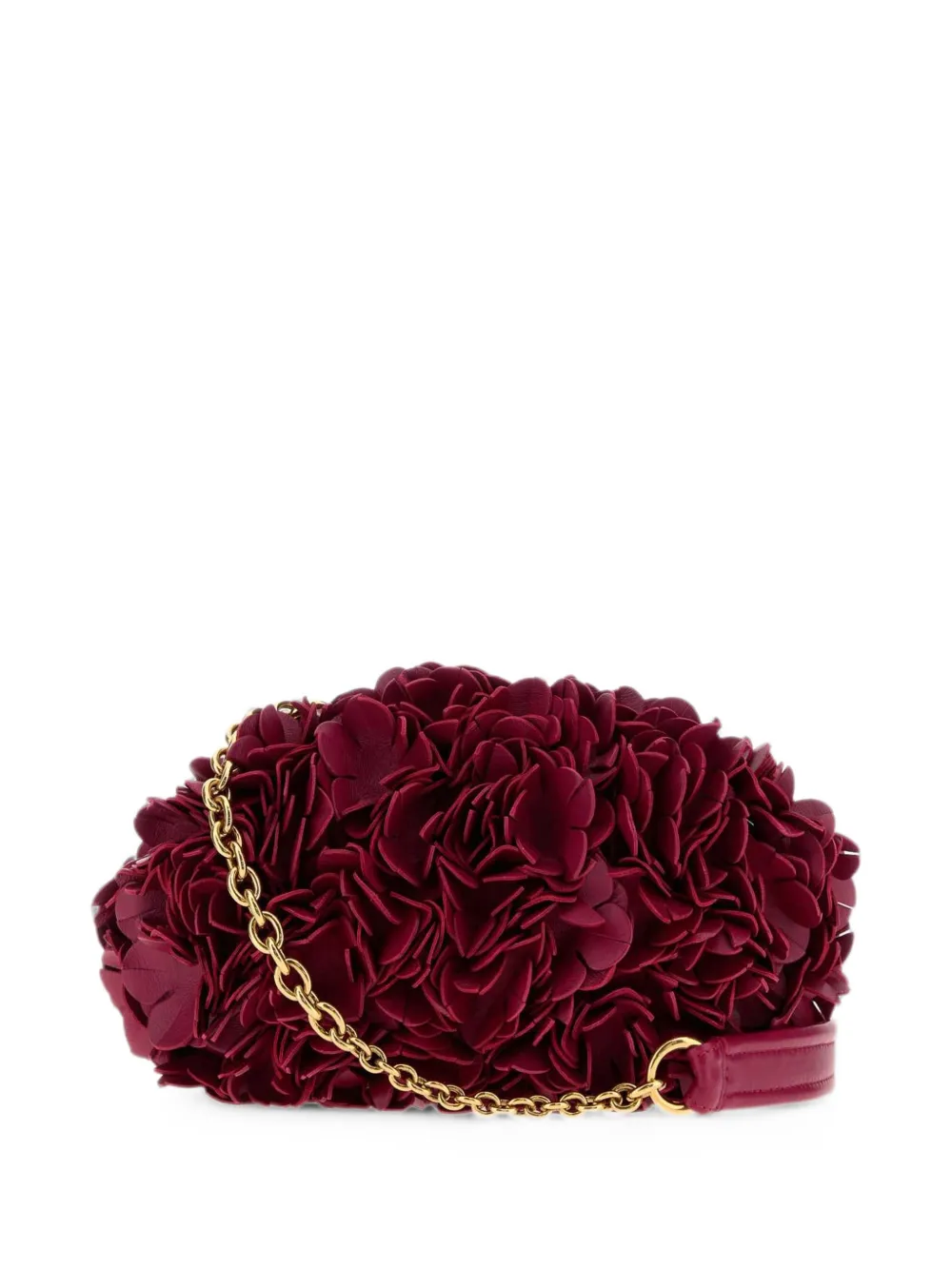 Chloé Borsa a spalla con applicazione a fiori - Rosso