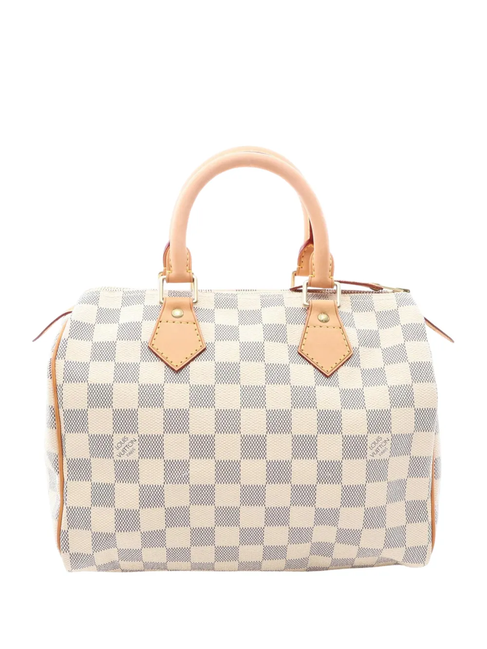 Louis Vuitton Pre-Owned 2008 Damier Azur Speedy 25 boston bag - Bianco