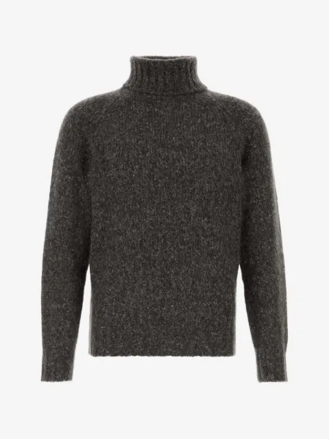 Brunello Cucinelli melange roll-neck sweater