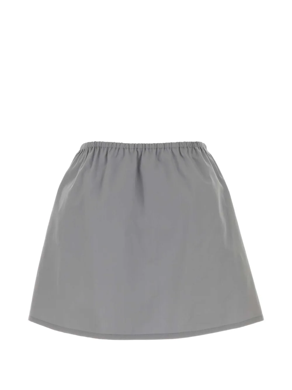 Miu Panama mini-rok met trekkoord Grijs