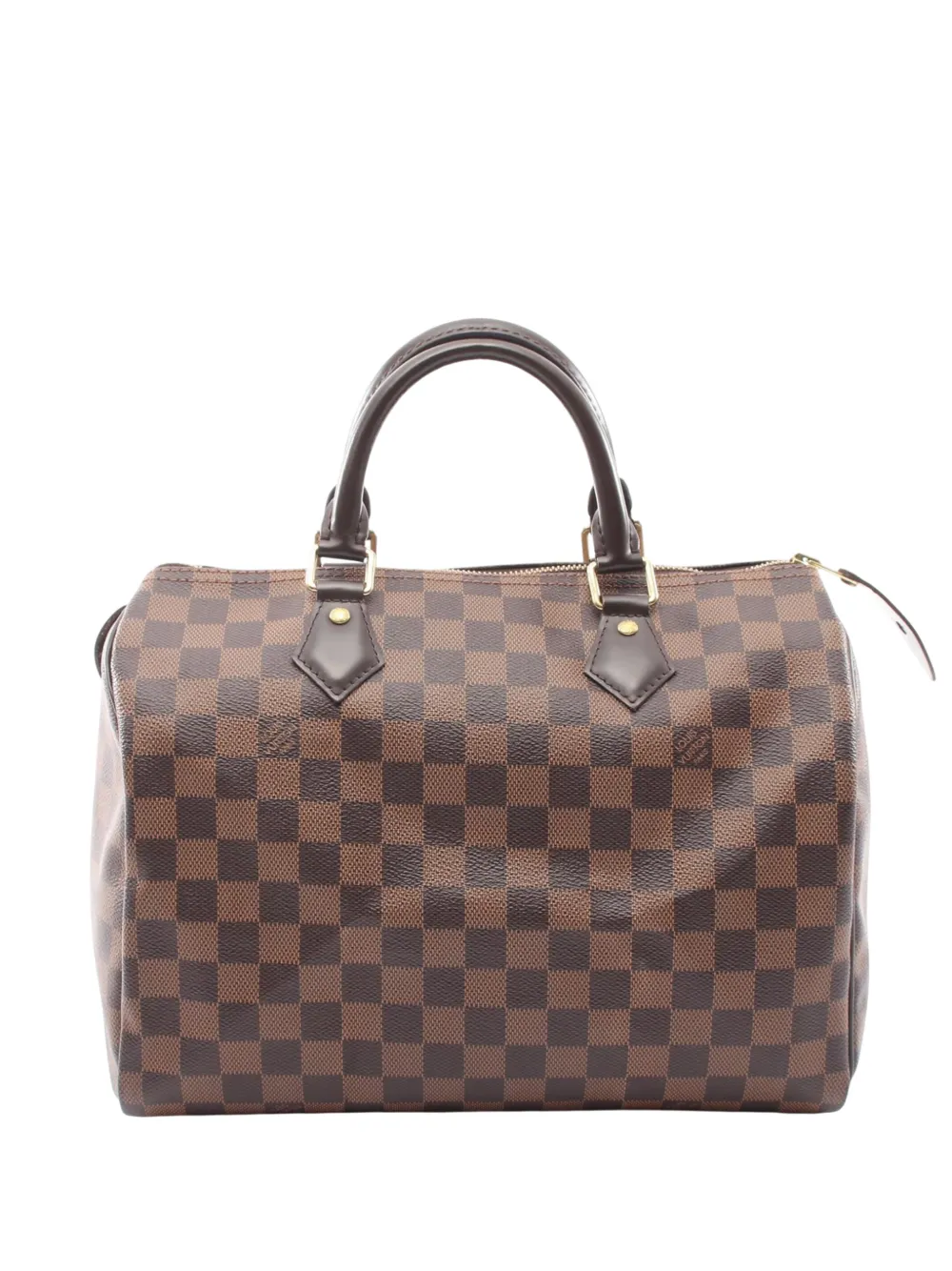 Louis Vuitton Pre-Owned 1990-2020 Damier Ebene Speedy 30 boston bag - Marrone