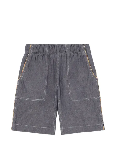 Burberry Kids cotton cargo shorts
