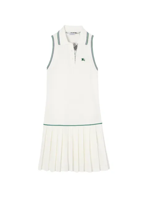 Burberry cotton piqué tennis dress