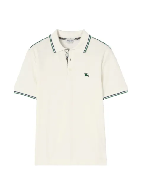 Burberry cotton-blend tennis polo shirt