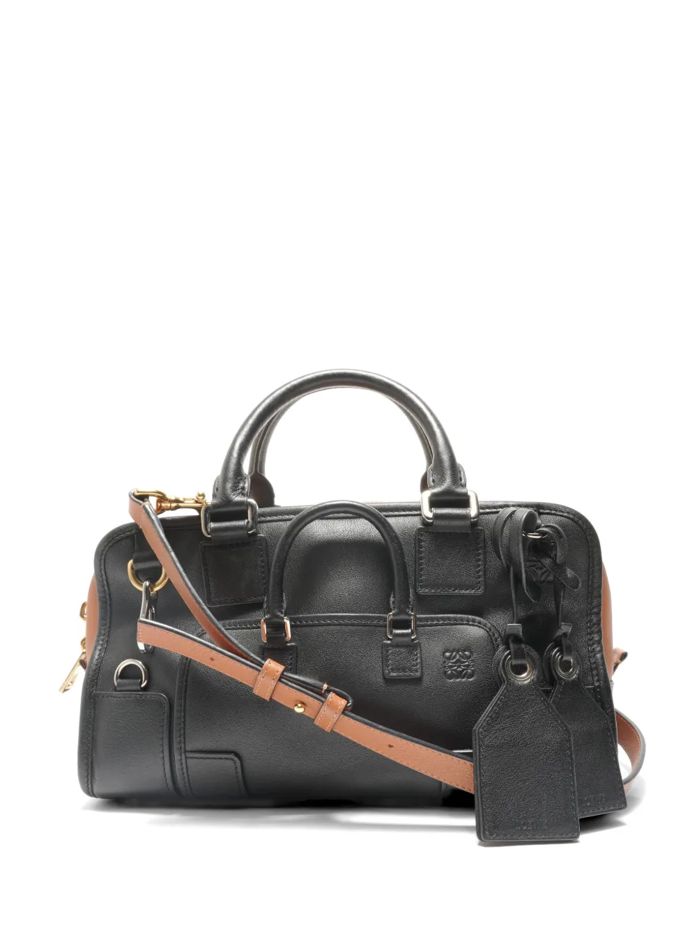 Loewe Pre-Owned 2021-2023 Amazona 28 leather handbag - Schwarz