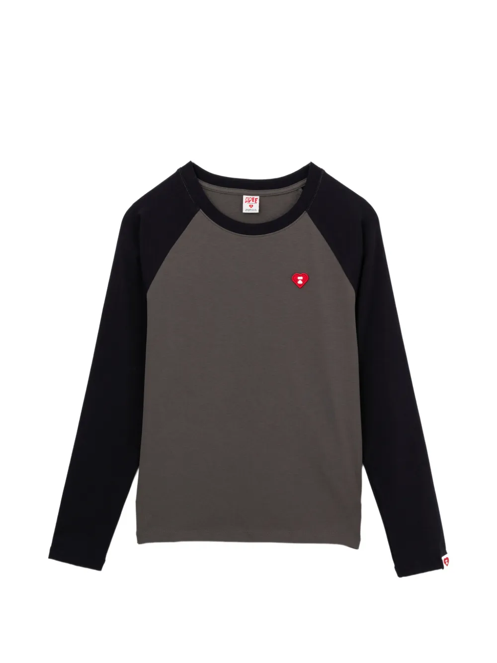 APEE™ by *A BATHING APE® heart-patch T-shirt