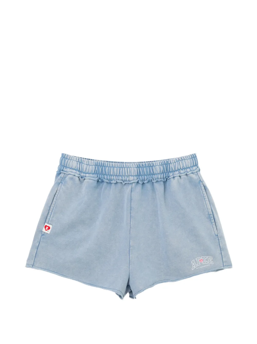 APEE™ by *A BATHING APE® logo-print shorts - Blue