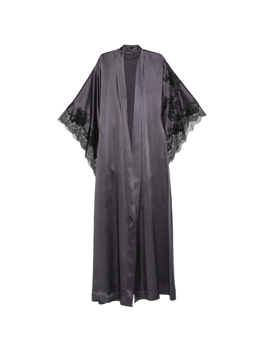 Carine Gilson Vestaglia con ricamo - Grigio