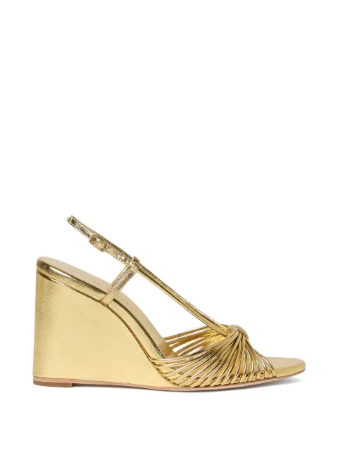 Loeffler Randall sandalias Marren con cuña y nudo